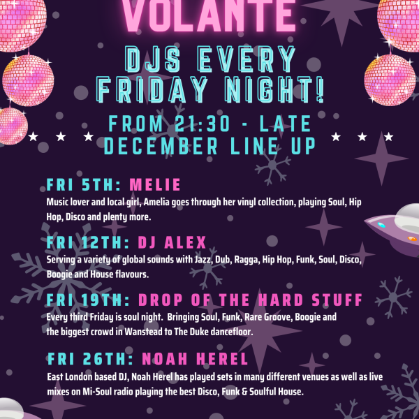 DISCO VOLANTE DECEMBER