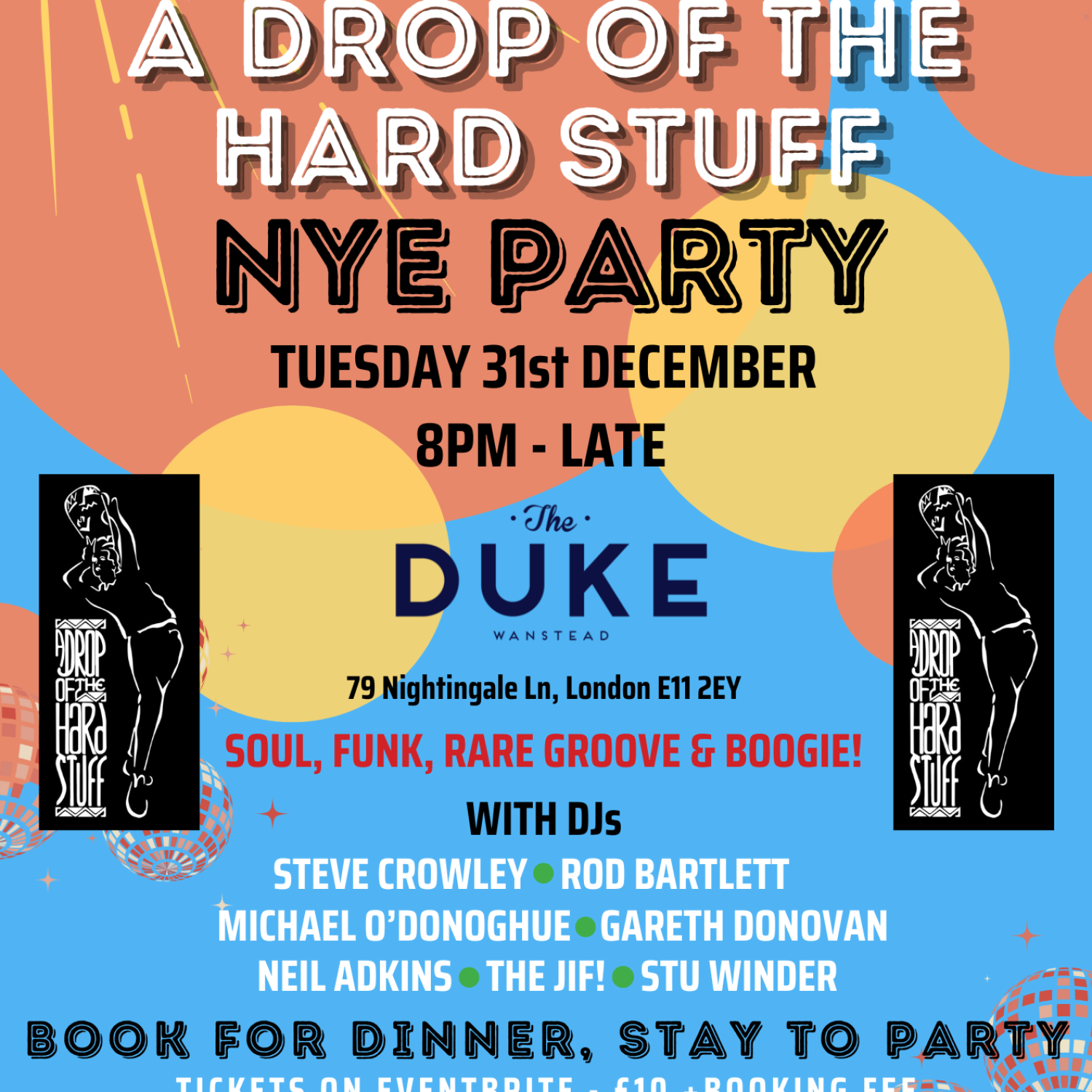 NEW YEARS EVE | A DROP OF THE HARD STUFF