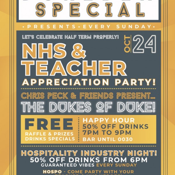 NHS & TEACHER APPRECIATION PARTY